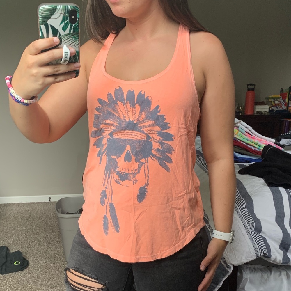 Billabong Indian skull tank size medium
